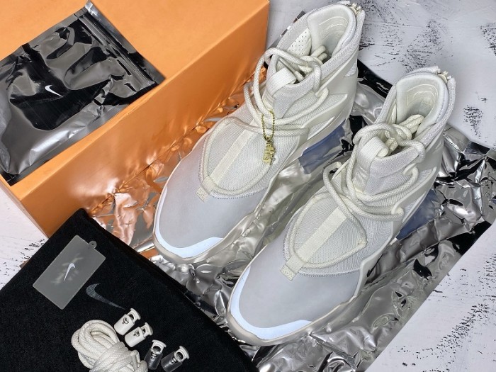nike air fear of god 1 sail black - ar4237-100