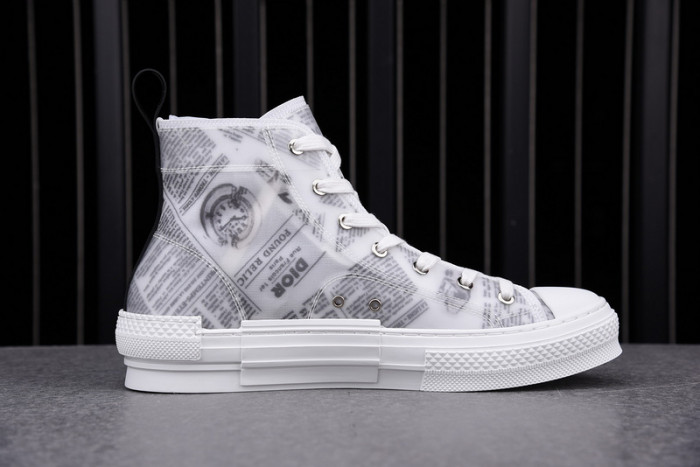 b23 oblique high-top sneaker