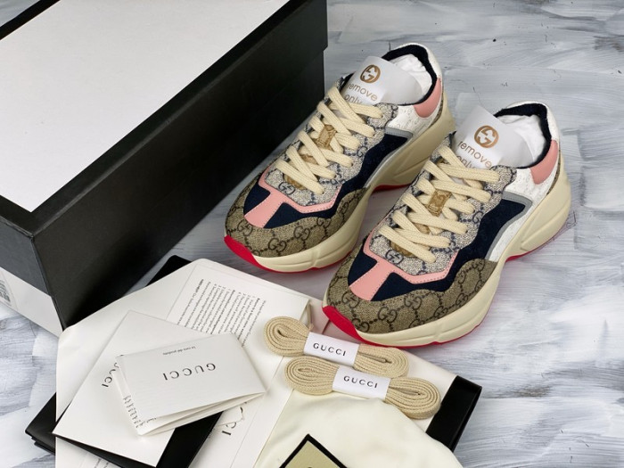 gucc1 rhyton vintage trainer sneaker