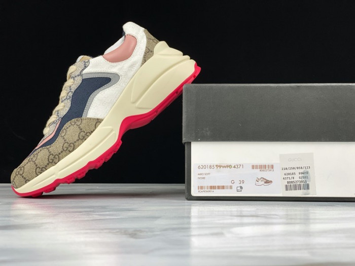 gucc1 rhyton vintage trainer sneaker