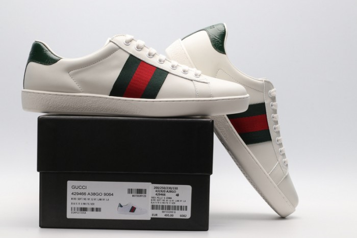 gucc1 ace embroidered low-top sneaker with 431920