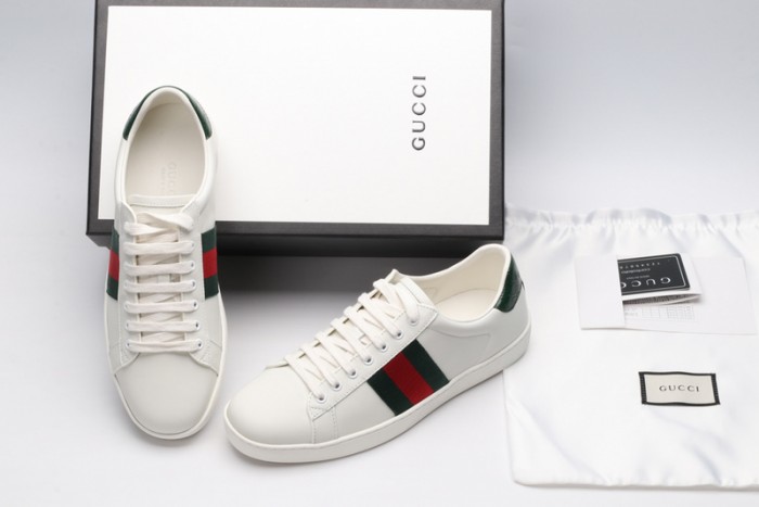 gucc1 ace embroidered low-top sneaker with 431920