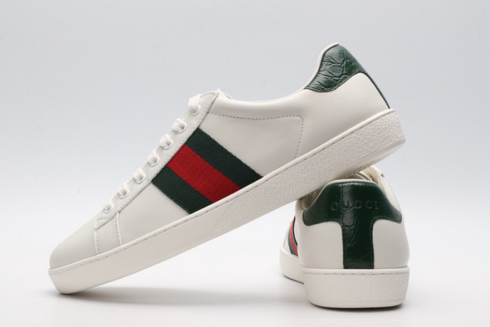 gucc1 ace embroidered low-top sneaker with 431920