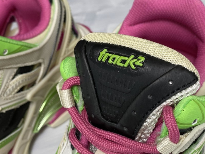 balen trainers track 2.0 pink green 565615 w2gn3 9534