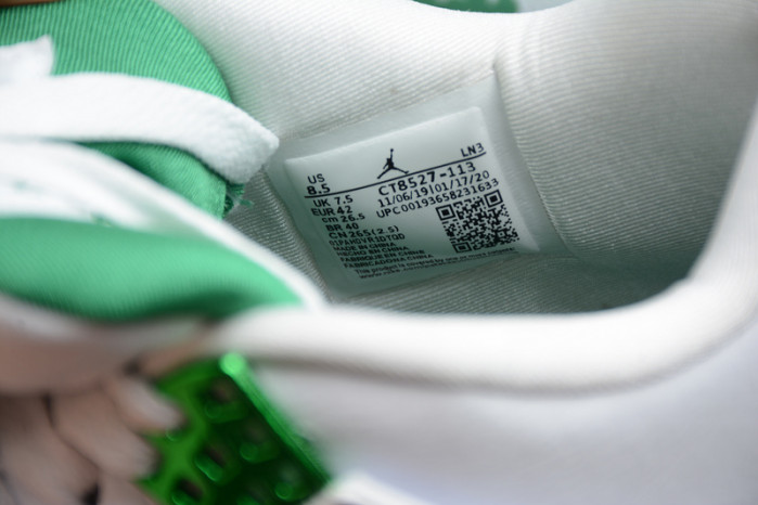 air jordan 4 retro metallic green - ct8527-113