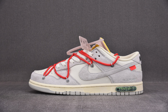 fw x dunk low ''lot 33 of 50'' dj0950-118