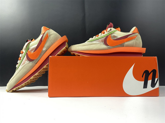clot x sacai x nike ldv waffle dh1347-100