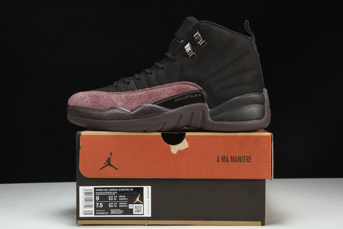 jordan 12 retro a ma maniére black - dv6989-001