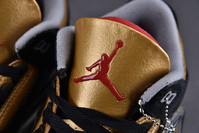 air jordan 3 retro“black gold”