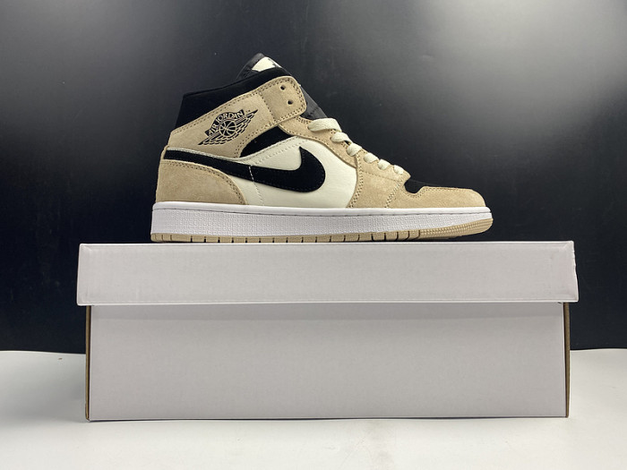 air jordan 1 mid barely orange (w) bq6472 -800