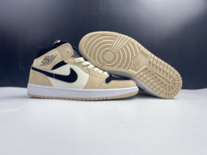 air jordan 1 mid barely orange (w) bq6472 -800
