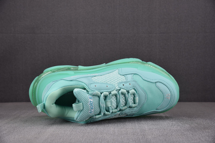 Ba*len*cia*ga triple s clear sole green