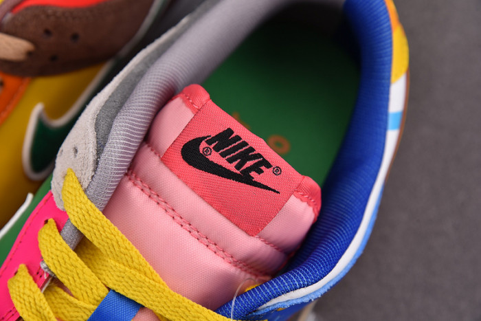 nike dunk low "what the S*per mario"