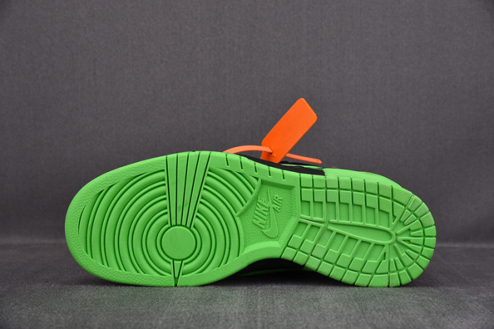 fw x nike air rubber dunk “green strike” cu6015-001