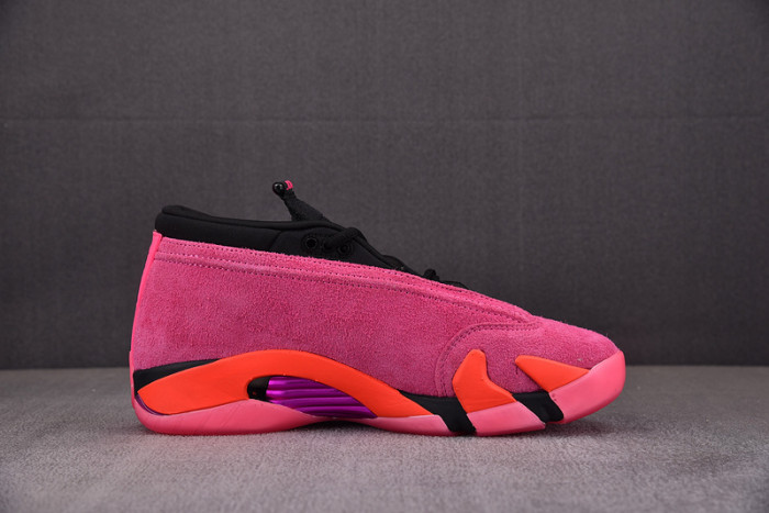 jordan 14 retro low shocking pink dh4121-600
