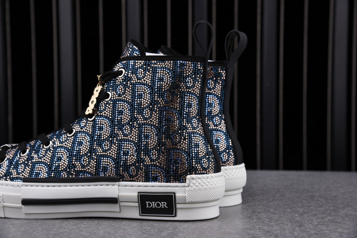 b23 oblique high top sneaker