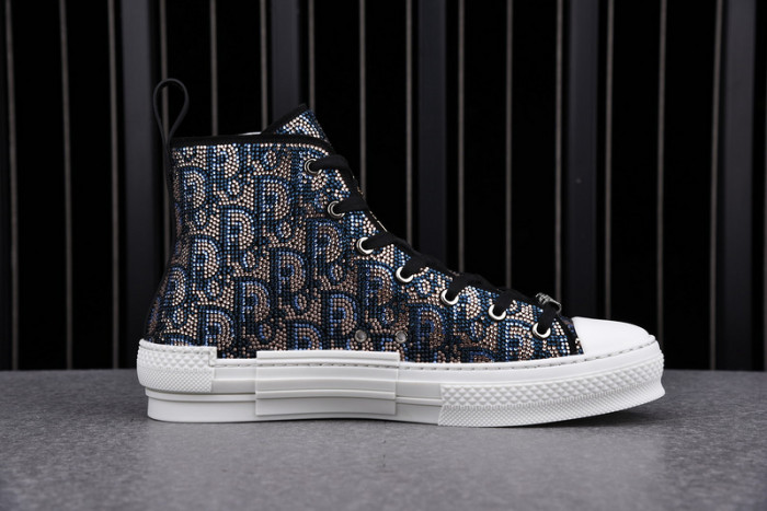 b23 oblique high top sneaker