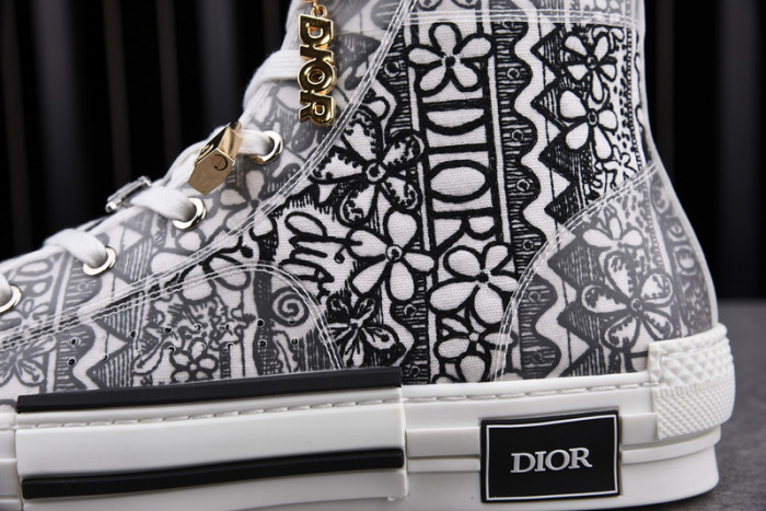 b23 oblique high top sneaker