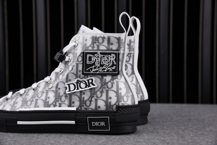 b23 oblique high top sneaker