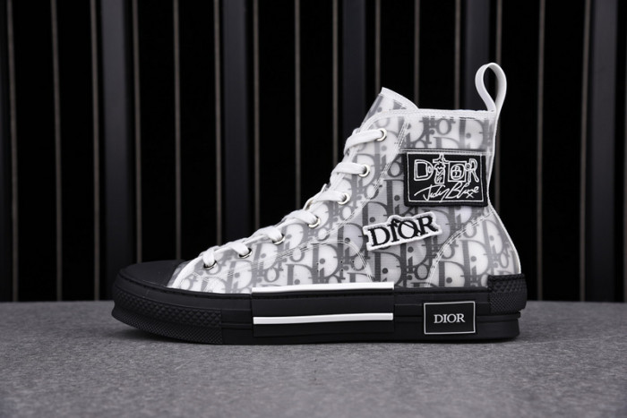 b23 oblique high top sneaker