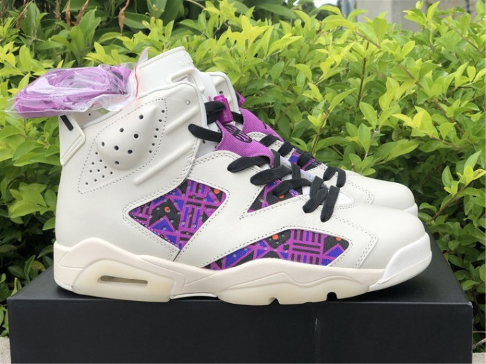air jordan 6 retro quai54 sail black (2020) cz4152-101