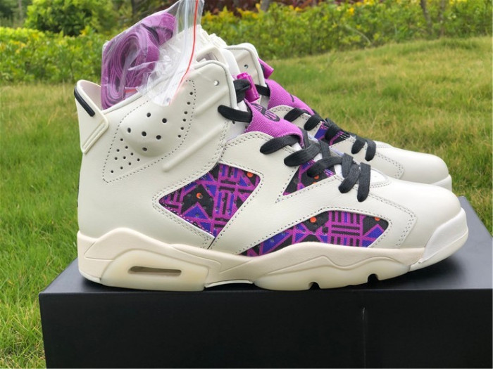 air jordan 6 retro quai54 sail black (2020) cz4152-101