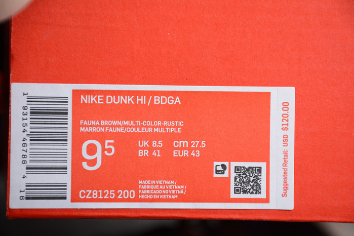 bodega x dunk high