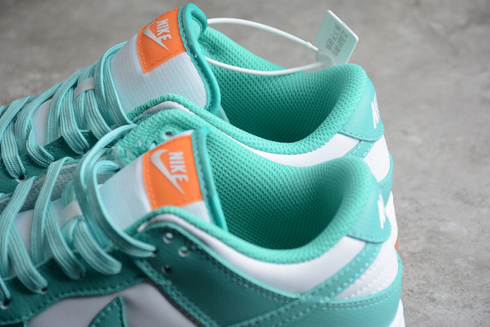 nike dunk low white turquoise - dv2190-100