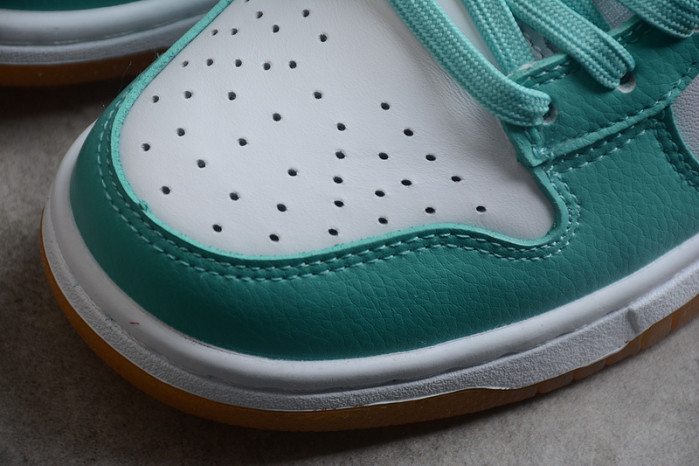 nike dunk low white turquoise - dv2190-100
