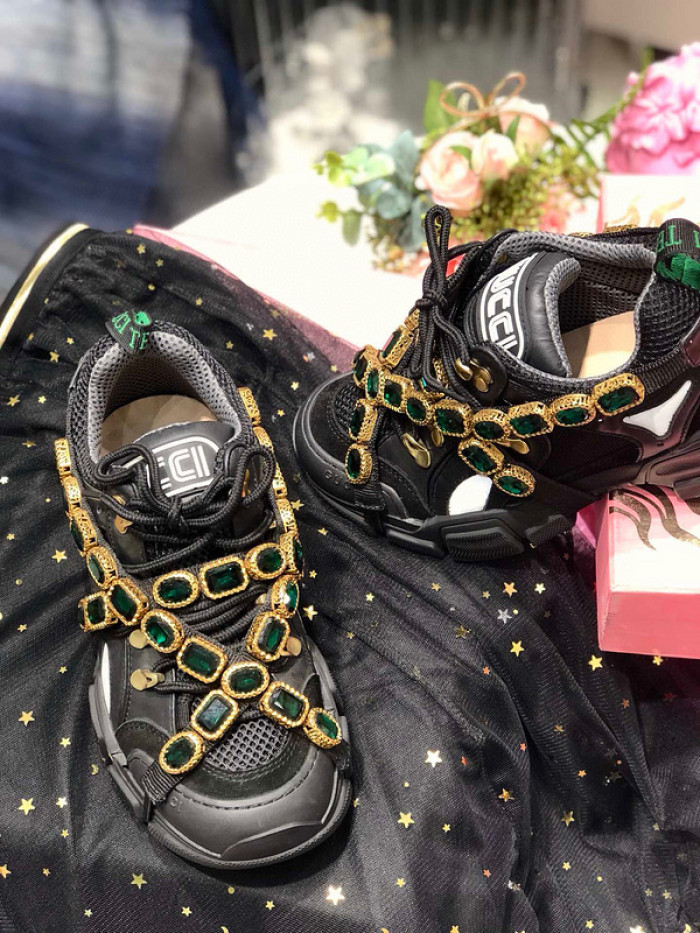 gucc1 flashtrek sneaker