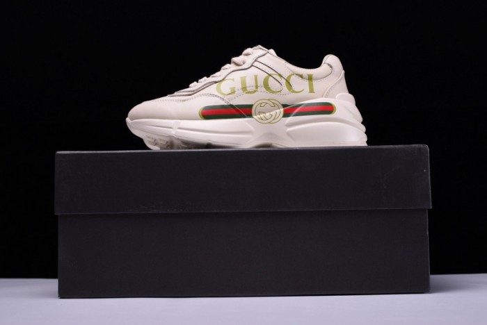 gu logo rhyton vintage trainer sneaker