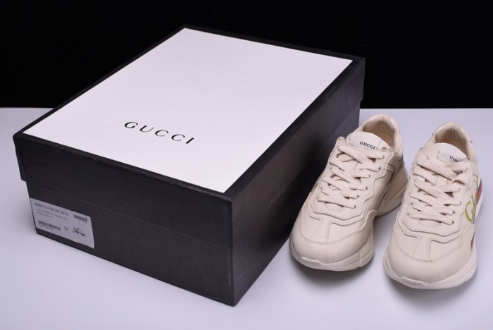 gu logo rhyton vintage trainer sneaker