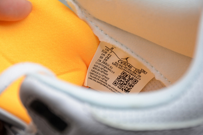 air jordan 3 retro laser orange (w) ck9246-108