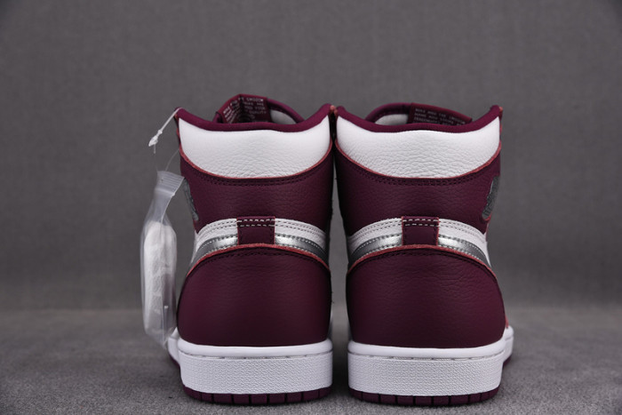 jordan 1 retro high og bordeaux - 555088-611