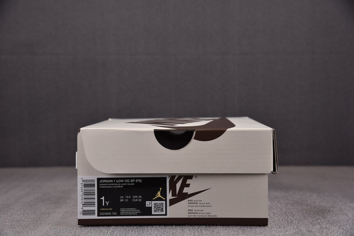 travis scott x air jordan 1 low og “canary” dz4137-700
