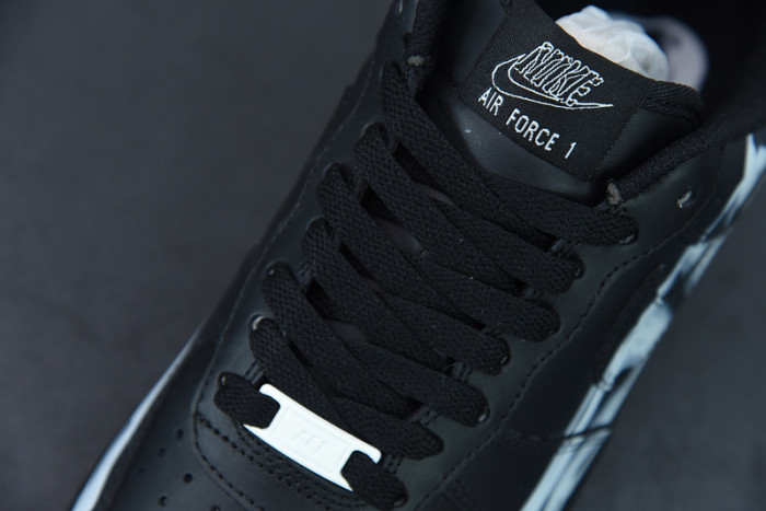 air force 1 low black skeleton halloween (2019)