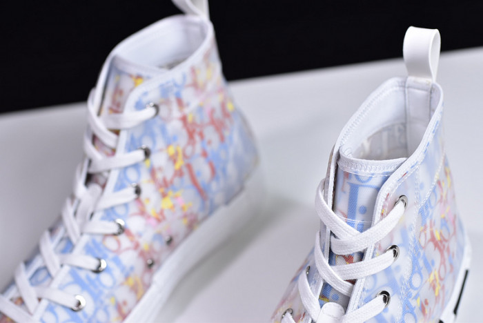 b23 oblique high top sneakers