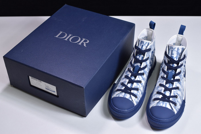 b23 oblique high top sneakers
