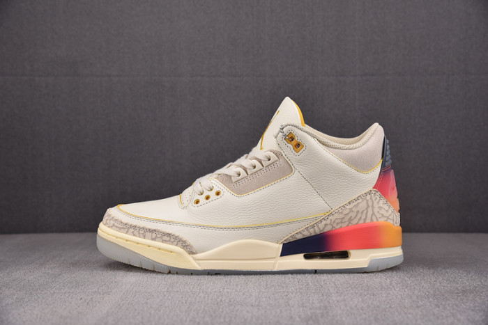 j balvin x air jordan 3 "medellín sunset"