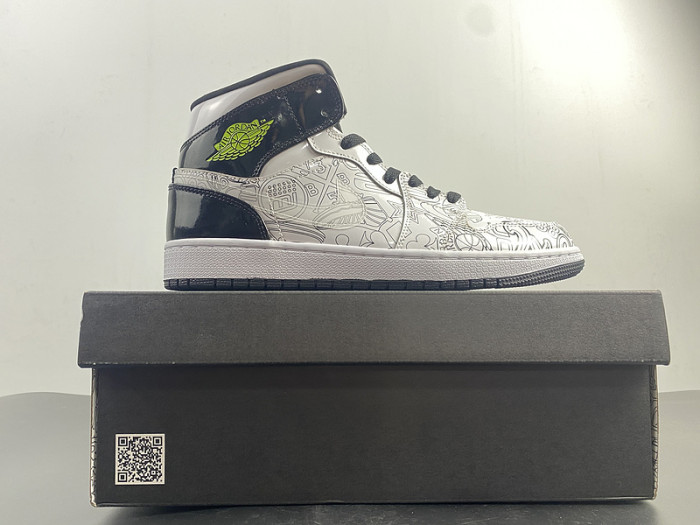 air jordan1 mid aj1 dc4099-100