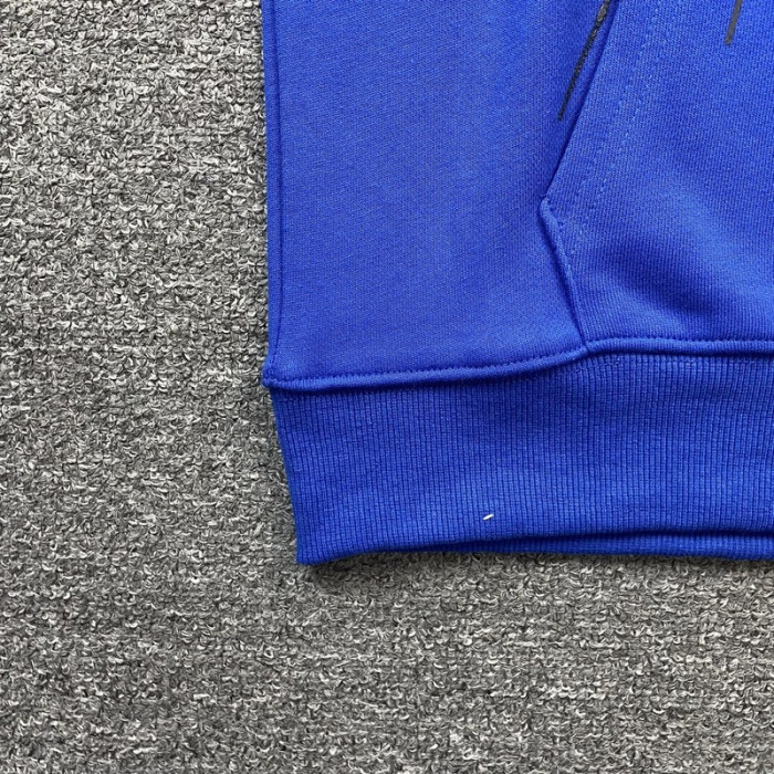 sp5der tc hoodie blue