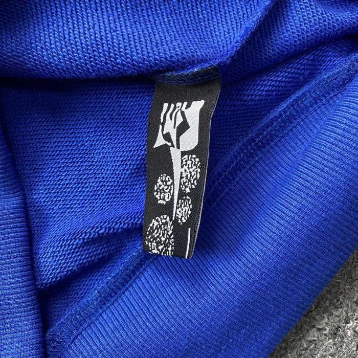 sp5der tc hoodie blue