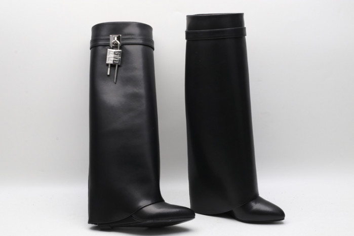 give*chy shark leather boots