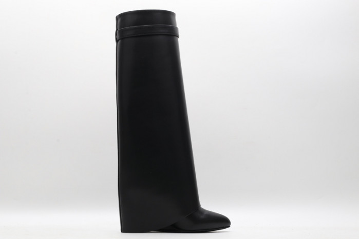 give*chy shark leather boots