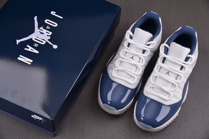 air jordan 11 low diffused blue fv5104-104